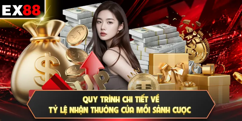 Quy trình chi tiết về tỷ lệ nhận thưởng của mỗi sảnh cược